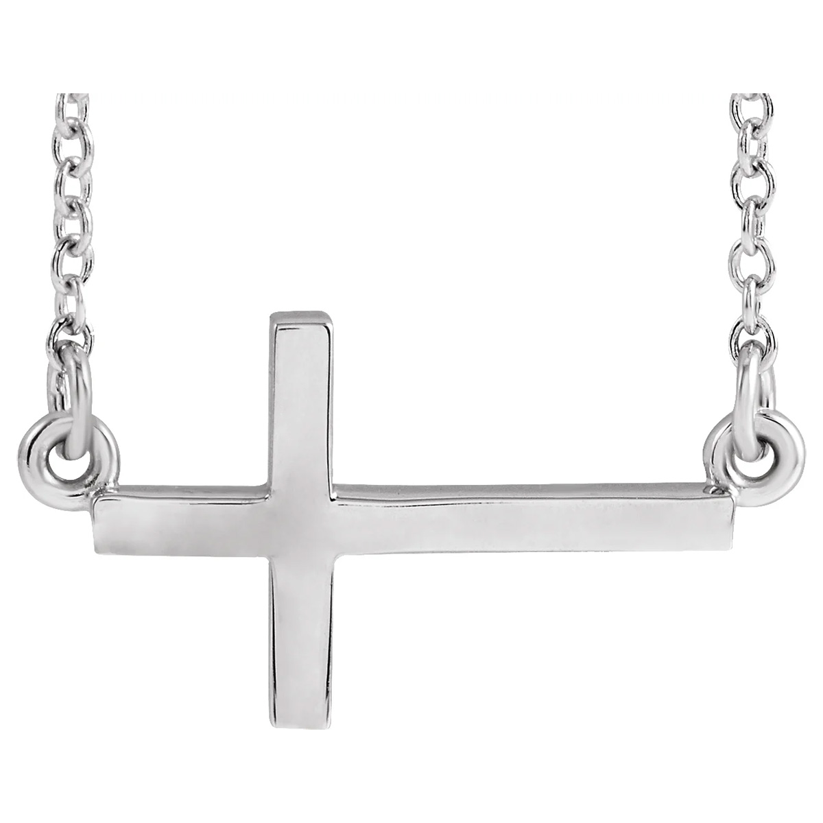 Skosh Tiny Sideways Cross, Gold 55-973-56 main image 0