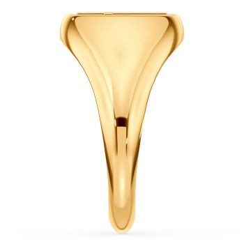 18K Gold Cross Ring for Men 4
