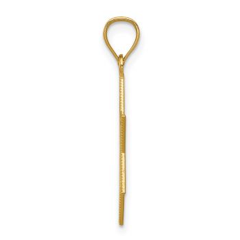 Diamond-Cut Star of David Pendant in 14K Gold 2