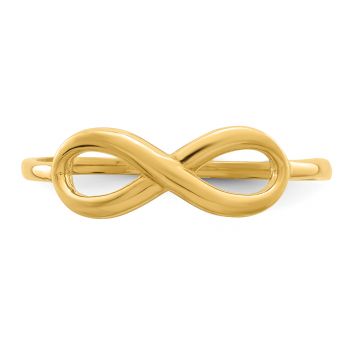 14K Gold Infinity Ring for Women 4