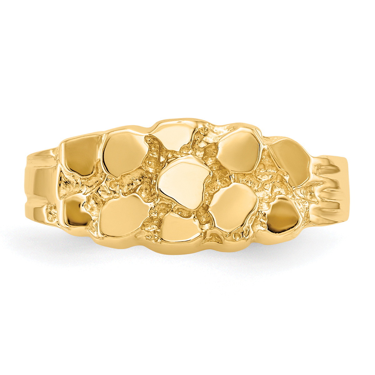 14K Gold Women's Nugget Ring