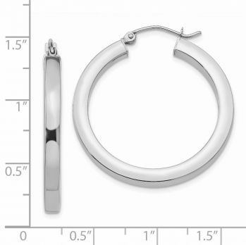 14K White Gold 1 3/16