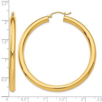 14K Gold Hoop Earrings - 2