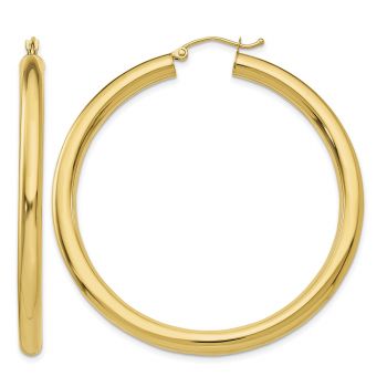 14K Gold Hoop Earrings - 2