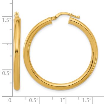 18K Gold Italian 1 3/16