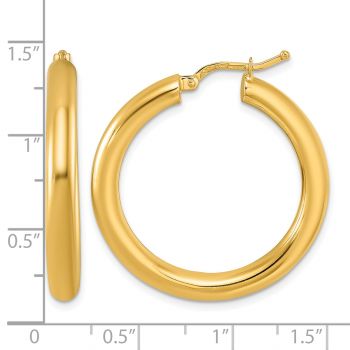 18K Gold Italian 1 5/16