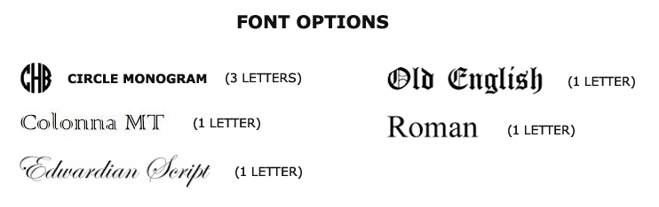 font options