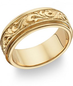 Wedding Bands in Gold, Titanium, Platinum, Silver, Cobalt