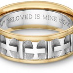 Two Tone Wedding Bands for Men