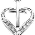 Heart Cross Necklaces