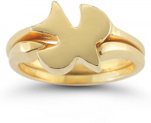 Christian Engagement and Wedding Ring Bridal Sets