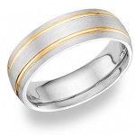 Two Tone Gold Wedding Bands-Stunning Beauty For Your Special Day