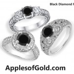 Make Your Big Day Intense By Gifting Your Better Half a Black Diamond Ring