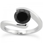 Mysterious: Black Diamond Engagement Rings!