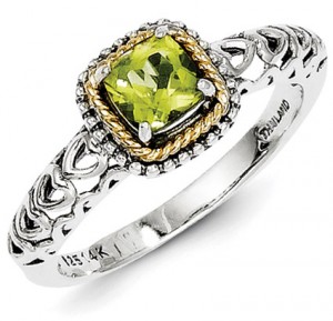 peridot-silver-gold-heart-ring