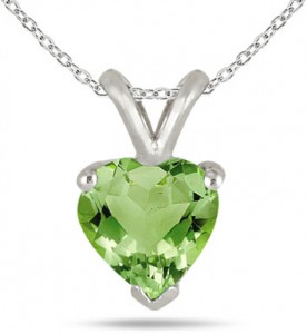 6mm-peridot-heart-shaped-gemstone-necklace-GPH0060PD1C