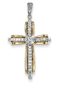 two-tone-gold-diamond-cross-pendant-XP3303AC