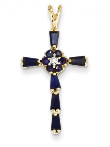 sapphire-flower-cross-pendant-XR866C