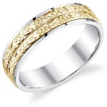 Floral Wedding Bands: Blossoming Love