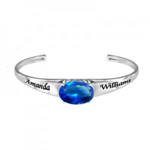 personalized-birthstone-cuff-bangle-bracelet-with-oval-cz-nb71354c