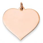Rose Gold Heart Necklaces: A Blush of Innocence
