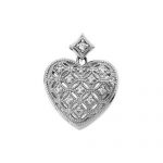 Diamond Heart Pendants: Rare Artistry