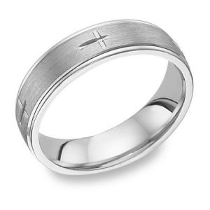 cross-etched-white-gold-wedding-band-ring