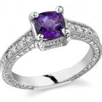 Gemstone and Diamond Rings: Two Stone Beauties
