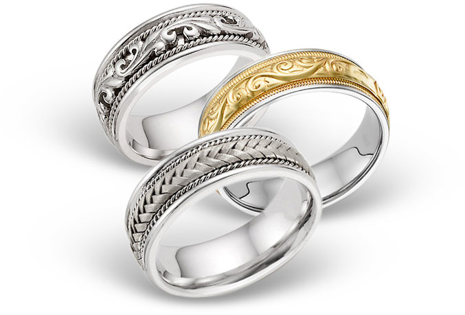 wedding band rings