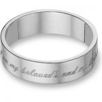 White Gold Personalized Rings: A Glowing Identity