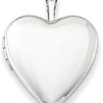 Silver Heart Locket Necklaces