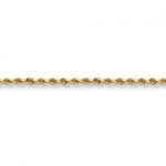 Diamond Cut Rope Chains, 14K Solid Gold