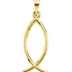 Ichthus Fish Jewelry in Gold and Silver