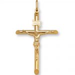 Best Selling Men’s Gold Crucifix Pendant