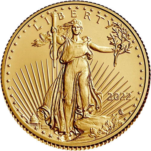 1 Ounce American Eagle Gold Coin