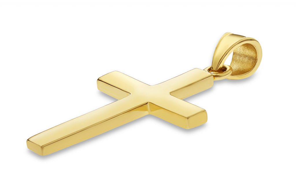 14K Solid Gold Crosses made in the U.S.A.