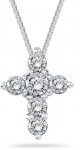 Bridal Diamond Cross Pendants
