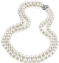 Japanese Akoya pearl necklace