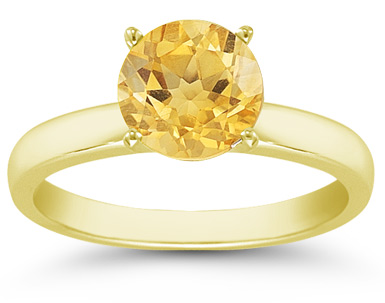 Gorgeous Gemstone Solitaire Rings : Apples of Gold Jewelry Blog