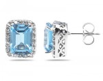 December Birthstone Jewelry: Blue Topaz