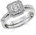 Love is in the Air–The 3/4 Carat Art Deco Ring Set