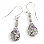 New Product: Rustic Sterling & Amethyst