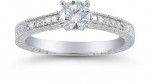 Engagement Ring Trends 2011: Floral