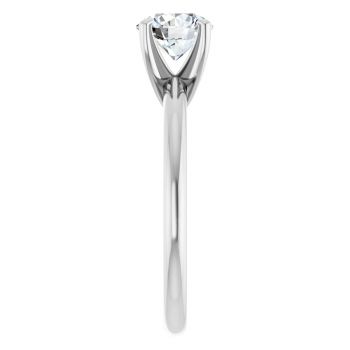 1 Carat Lab-Grown Diamond Solitaire Ring in Platinum 4