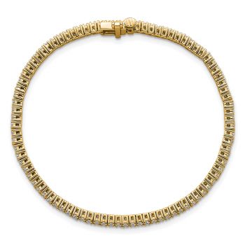 2 Carat Lab-Grown Diamond Tennis Bracelet 14K Gold 4