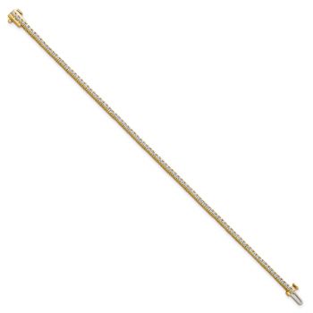2 Carat Lab-Grown Diamond Tennis Bracelet 14K Gold 5