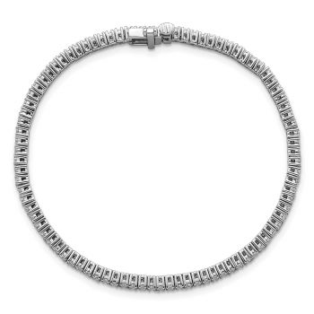 2 Carat Lab-Grown Diamond Tennis Bracelet in 14K White Gold 5