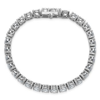 22 1/2 Lab-Made Carat Diamond Tennis Bracelet 14K White Gold 5