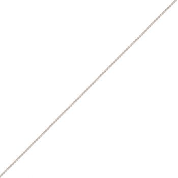 1mm Platinum Wheat Chain Necklace