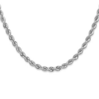 4mm Platinum Rope Chain